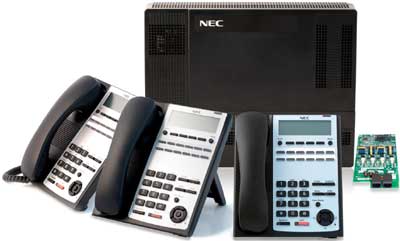 NEC SL1100 with 3 Phones